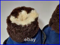 Soviet Union Leather Gloves Military Pilot. USSR Original