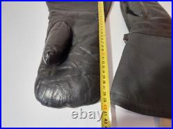 Soviet Union Leather Gloves Military Pilot. USSR Original
