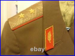 Soviet Union Lt General Overcoat-Large Size-High Quality Lining-Heavy