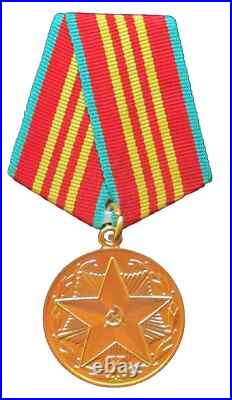 Soviet Union Medals For Excellent Service 20 15,10 Years KGB CCCP