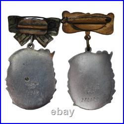 Soviet Union Mother's Glory Orders II & III Class Set Numbered