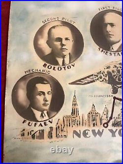 Soviet Union Strata Sovyetov TB-1 Original 1929 Hand Made One Of A Kind Russian