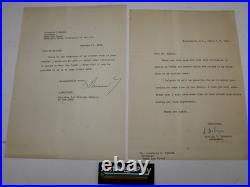 Soviet Union USSR Ambassador Dmitri Shepilov + Anatoly F. Dobrynin Auth. Signed