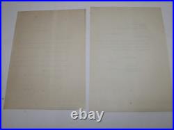 Soviet Union USSR Ambassador Dmitri Shepilov + Anatoly F. Dobrynin Auth. Signed