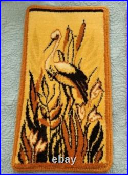 Soviet Union (USSR) Souvenir Rug Jacquard two-Layer Carpet Vintage 30+ yr