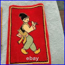 Soviet Union (USSR) Souvenir Rug Vintage 30+ years- Jacquard Two-Layer Rug