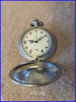 Soviet Union USSR Vintage mechanical pocket watch 1917 18 jewels