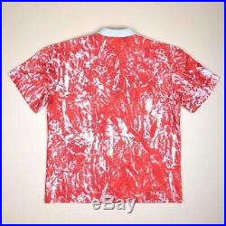 Soviet Union Ussr 1988/1990 Football Shirt Jersey Adidas Vintage Size L Adult