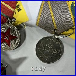 Soviet Union Vintage Army Medals