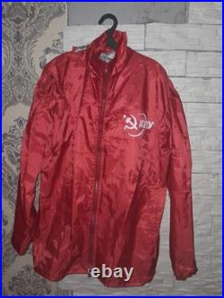 Soviet Union Windbreaker Communist Party of Ukraine, Red, Communism, 1980s
