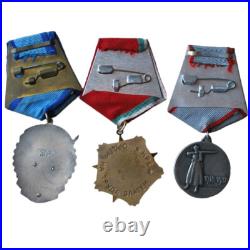 Soviet Union and Bulgaria Lot of three Medals