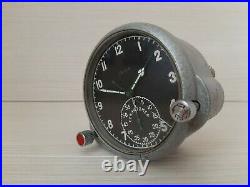 Soviet Union cockpit clock 59 ChP Helicopter aircraft. USSR Russia