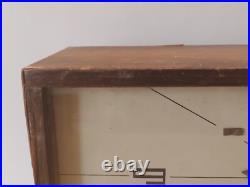 Soviet Union mechanical mantel clock Vesna. USSR Original Vintage. S