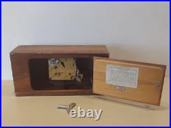 Soviet Union mechanical mantel clock Vesna. USSR Original Vintage. S