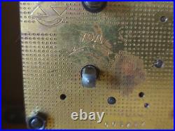 Soviet Union mechanical mantel clock Vesna. USSR Original Vintage. S