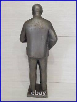 Soviet Union sculpture Lenin. USSR original Very rare. Aluminum