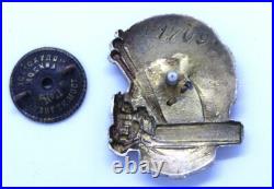 Soviet Ussr Rare Vintage Badge To The Master Of Combine Operator-numbered