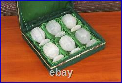 Soviet Vintage Collectible Beautiful Wineglass Shot glasses ONYX stone Exclusive