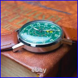 Soviet WristWatch Sturmanskie Vintage Pobeda Mechanical Watch Yuri Gagarin USSR