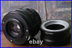 Soviet lens, Bokeh Portrait, HELIOS-44m 2/58mm USSR Lens+adapter M42/Sony nex