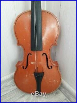 Soviet vintage violin in the original case. USSR Soviet Union Original