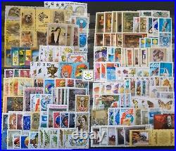 Stamp Collection Russia MNH 400 Different Stamps in Full Sets & Singles