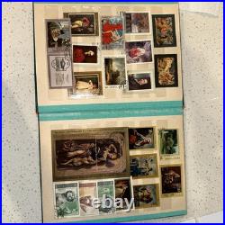 Stamp Collection Soviet Union, 1960 1990s, Featuring Art & Moscow Olympics