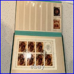 Stamp Collection Soviet Union, 1960 1990s, Featuring Art & Moscow Olympics
