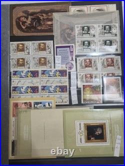 Stamps Album Russian- USSR 1950-1980 MNH MH