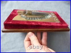 Super rare soviet 60 years anniversary souvenir genuine KGB plaque CCCP 1977