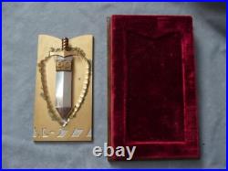 Super rare soviet 60 years anniversary souvenir genuine KGB plaque CCCP 1977