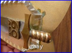 Super rare soviet 60 years anniversary souvenir genuine KGB plaque CCCP 1977