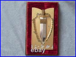 Super rare soviet 60 years anniversary souvenir genuine KGB plaque CCCP 1977