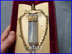 Super rare soviet 60 years anniversary souvenir genuine KGB plaque CCCP 1977