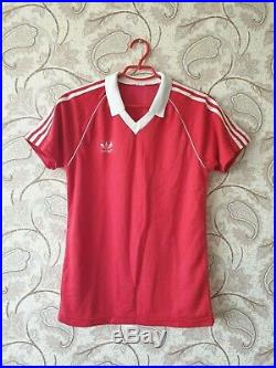 Switzerland 1980/1981/1982 Adidas Red Vintage Template Dnipro USSR Soviet Union