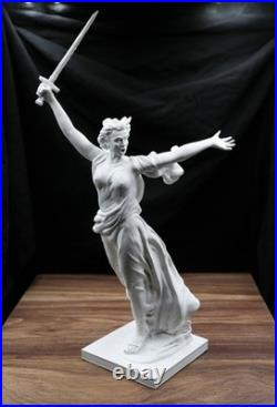 The Motherland Calls Statue Soviet Union WWII Memorial Historical Sculpture
