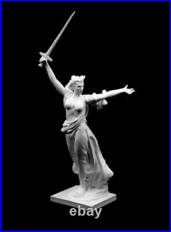 The Motherland Calls Statue Soviet Union WWII Memorial Historical Sculpture