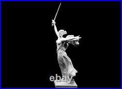 The Motherland Calls Statue Soviet Union WWII Memorial Historical Sculpture