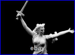 The Motherland Calls Statue Soviet Union WWII Memorial Historical Sculpture