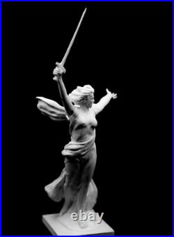 The Motherland Calls Statue Soviet Union WWII Memorial Historical Sculpture