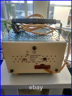 The OML-2M portable oscilloscope, old ussr gadget