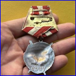 The Red Banner Order Ussr Soviet Union Top Award For 1945 Feat Military Original