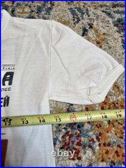 True Vintage 70's CCCP Soviet Union Russia Communist Graphic T-Shirt Size XS/S