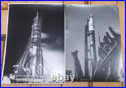 Two Photos Space USSR Soviet Union Rocket Baikonur Cosmodrome