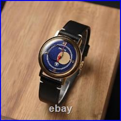UNWORN! Blue Raketa Kopernik (Copernicus) 1980s Personalized (Engraving) Watch