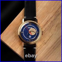 UNWORN! Blue Raketa Kopernik (Copernicus) 1980s Personalized (Engraving) Watch