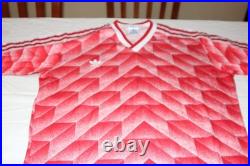 URSS Soviet Union 1988 Adidas Retro CCCP T-Shirt Size M