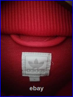 USSR Adidas Vintage Track Top Jacket Originals Size L? Soviet Union Mens