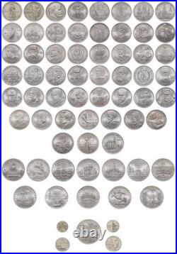 USSR Commemorative Coin Collection 68 Coins, Full Set, Album Included