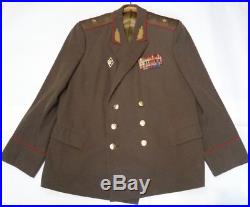 USSR General Major Uniform Tunic Fifties sixties Soviet Union